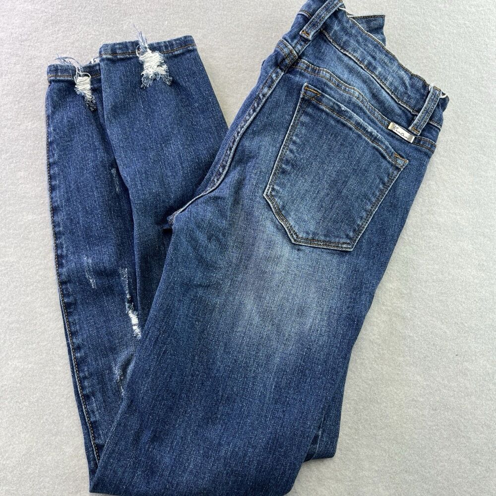 KanCan Distressed Ripped Skinny Stretch Jeans 5 / 26 KC5055D